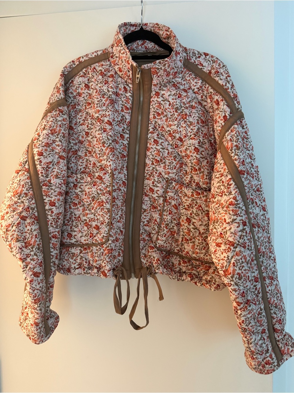 Blank NYC Floral Quilted Jacket